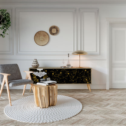 STELLAR CONSTELLATIONS Mueble de TV de 3 Puertas