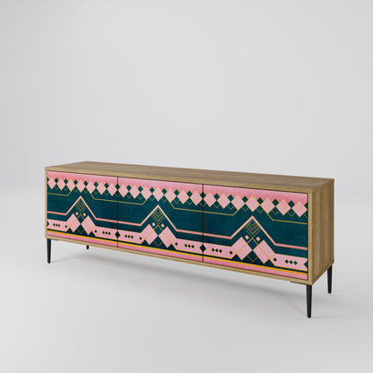 ROYAL COMPOSITION Mueble de TV de 3 Puertas