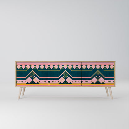 ROYAL COMPOSITION Mueble de TV de 3 Puertas