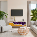 INDEPENDENT BORDER 3-Door TV Stand in Oak Effect