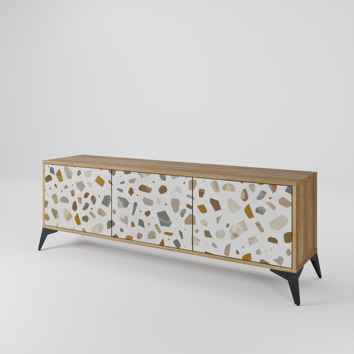 PIECES OF TOMORROW Mueble de TV de 3 Puertas