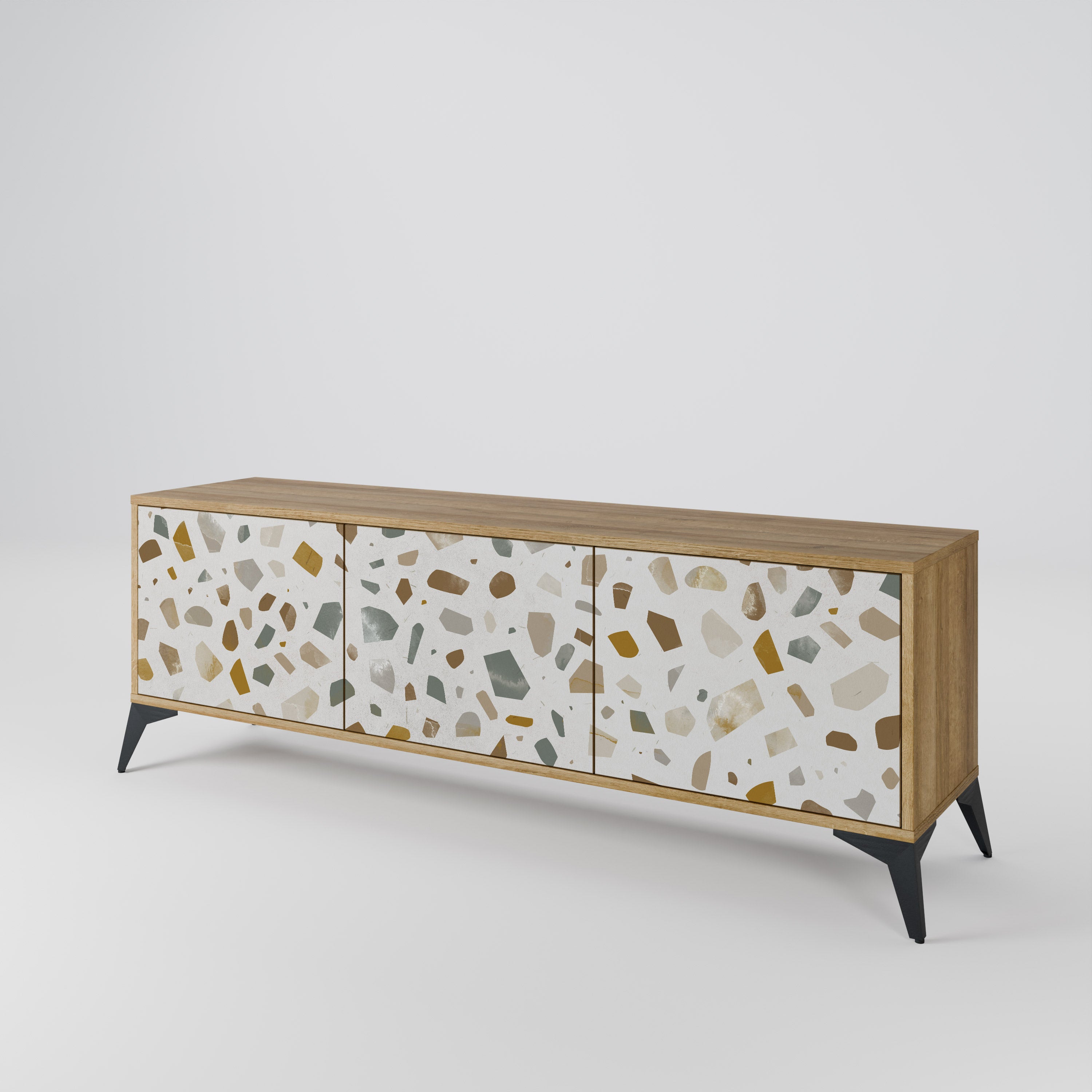 PIECES OF TOMORROW Mueble de TV de 3 Puertas