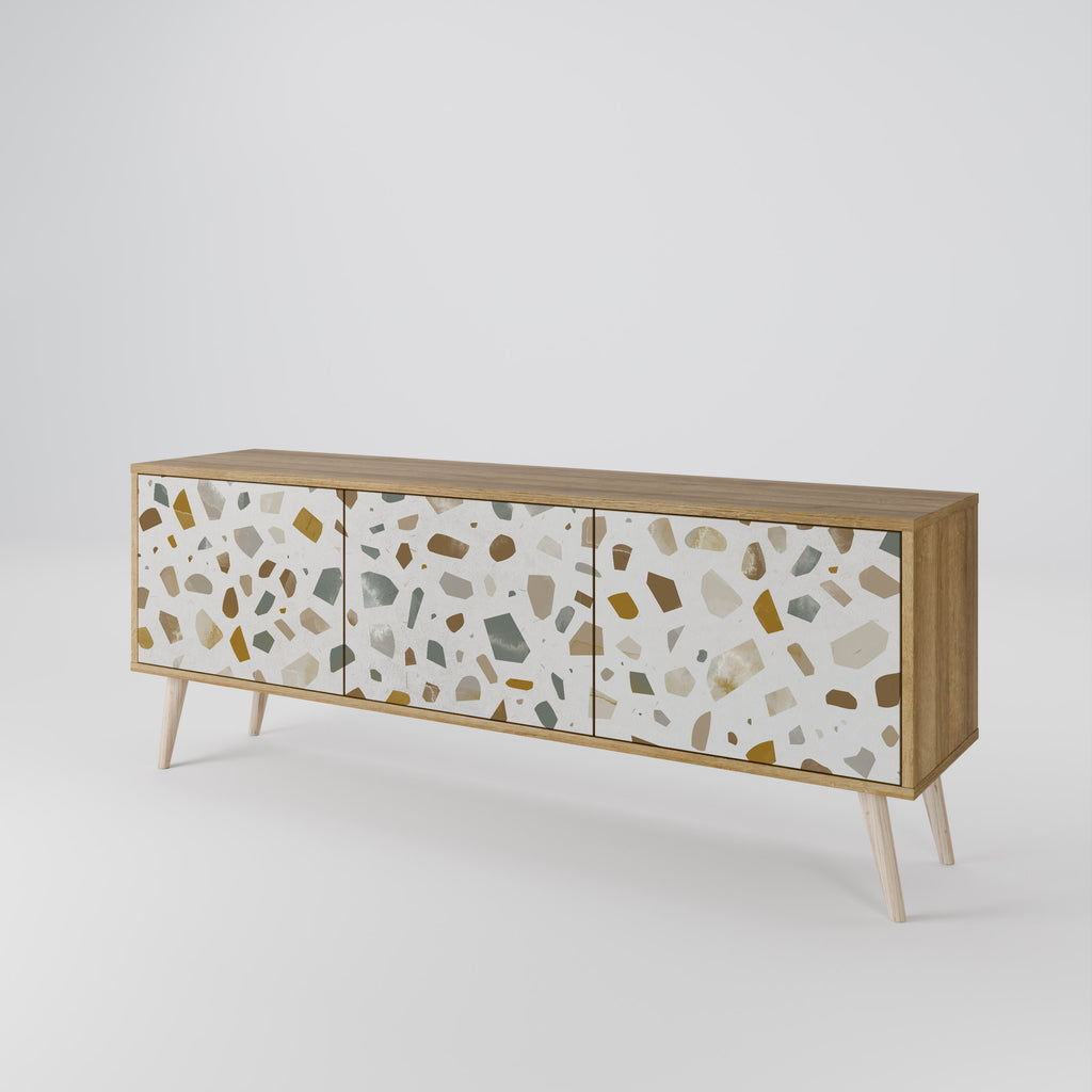 PIECES OF TOMORROW Mueble de TV de 3 Puertas