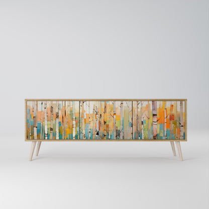 BIRCH KALEIDOSCOPE Mueble de TV de 3 Puertas