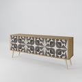 MONOCHROME NEXUS Mueble de TV de 3 Puertas