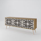 MONOCHROME NEXUS Mueble de TV de 3 Puertas