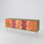 INDIAN FOLK Mueble de TV de 3 Puertas