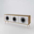 BLACK HOLE 3-Door TV Cabinet