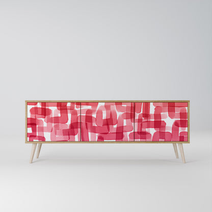 KALEIDOSCOPIC CUBISM Mueble de TV de 3 Puertas