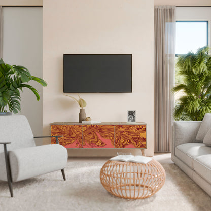 FLOATING THOUGHTS Mueble de TV de 3 Puertas