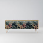 HEAVENLY BLOOM 3-Door TV Stand in Oak Effect