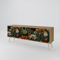 MIDNIGHT SPROUT Mueble de TV de 3 Puertas