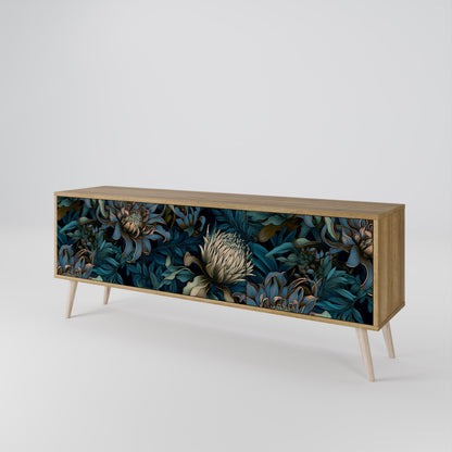 TWILIGHT BLOOM Mueble de TV de 3 Puertas
