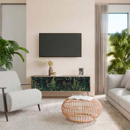 FERN FLOWERS Mueble de TV de 3 Puertas