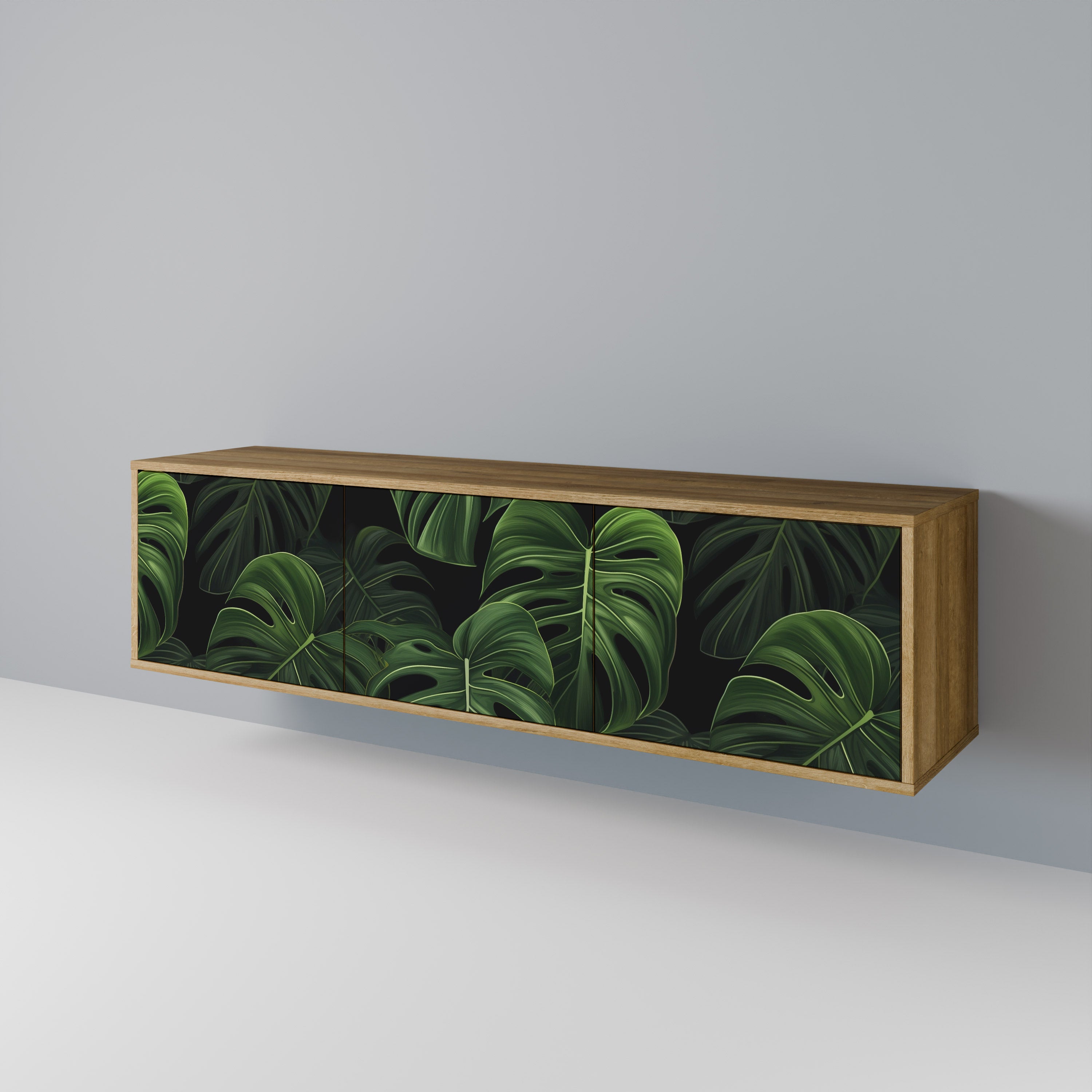 INFINITE MONSTERA Mueble de TV de 3 Puertas