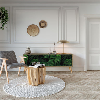 INFINITE MONSTERA Mueble de TV de 3 Puertas