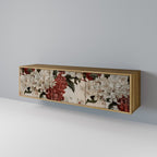 EPHEMERAL DAYS 3-Door TV Stand in Oak Effect