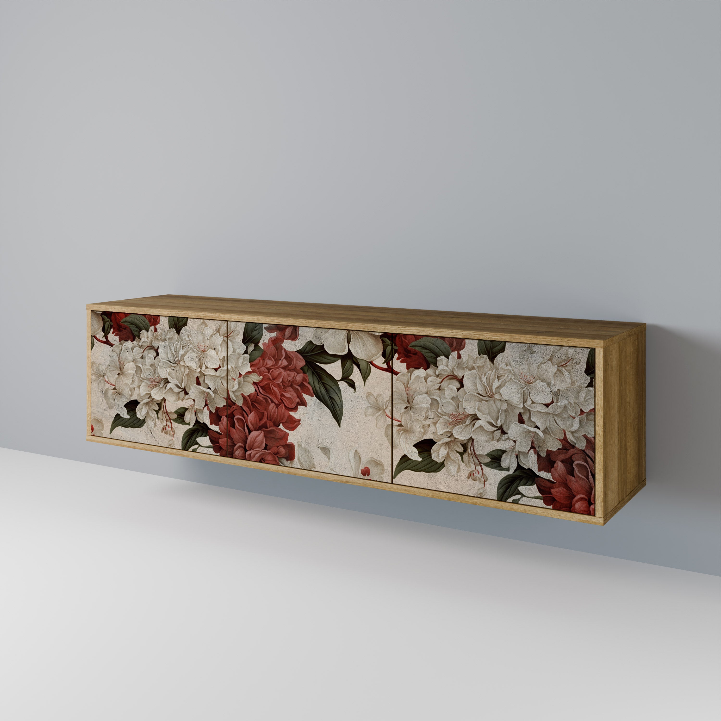 EPHEMERAL DAYS Mueble de TV de 3 Puertas