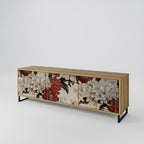 EPHEMERAL DAYS 3-Door TV Stand in Oak Effect