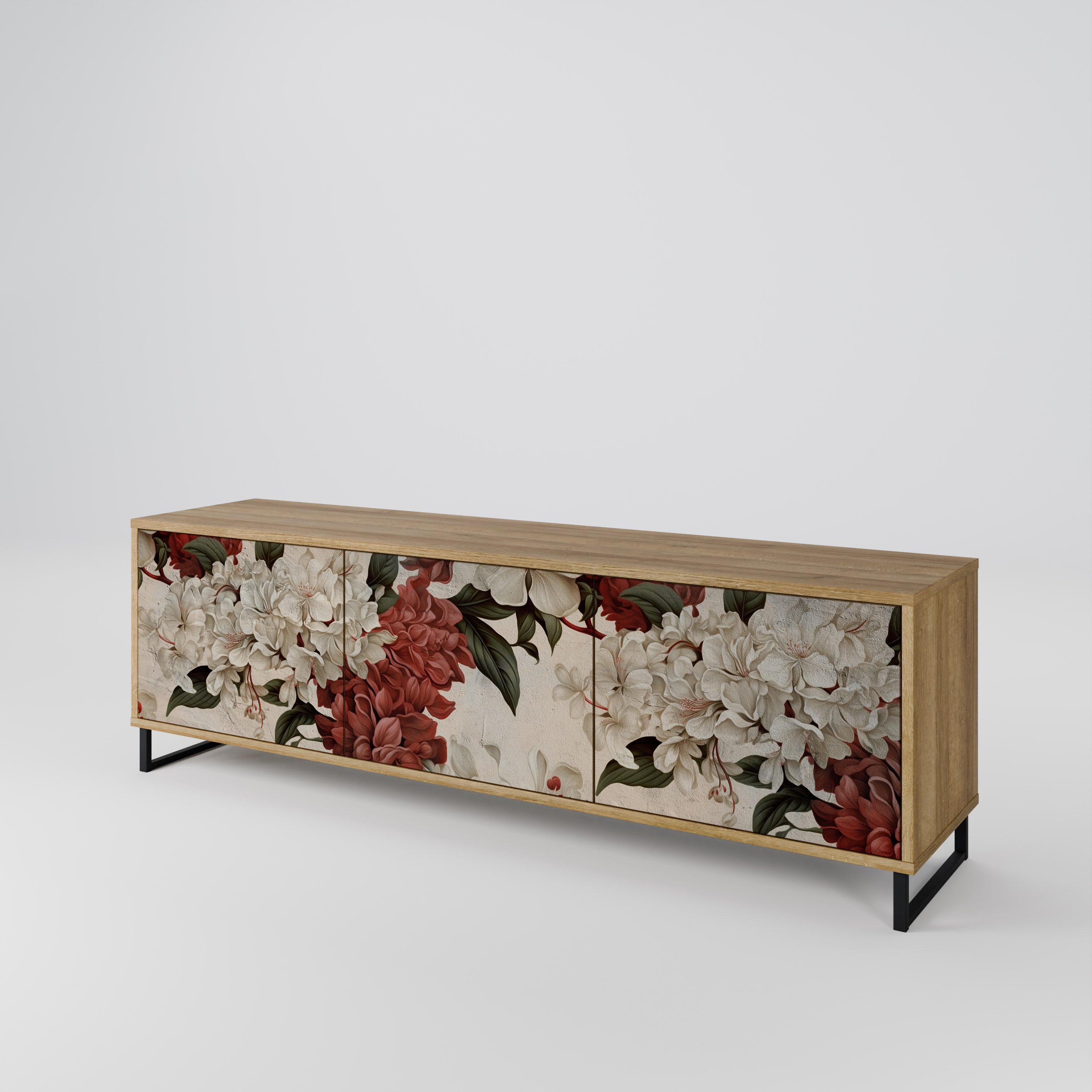 EPHEMERAL DAYS Mueble de TV de 3 Puertas