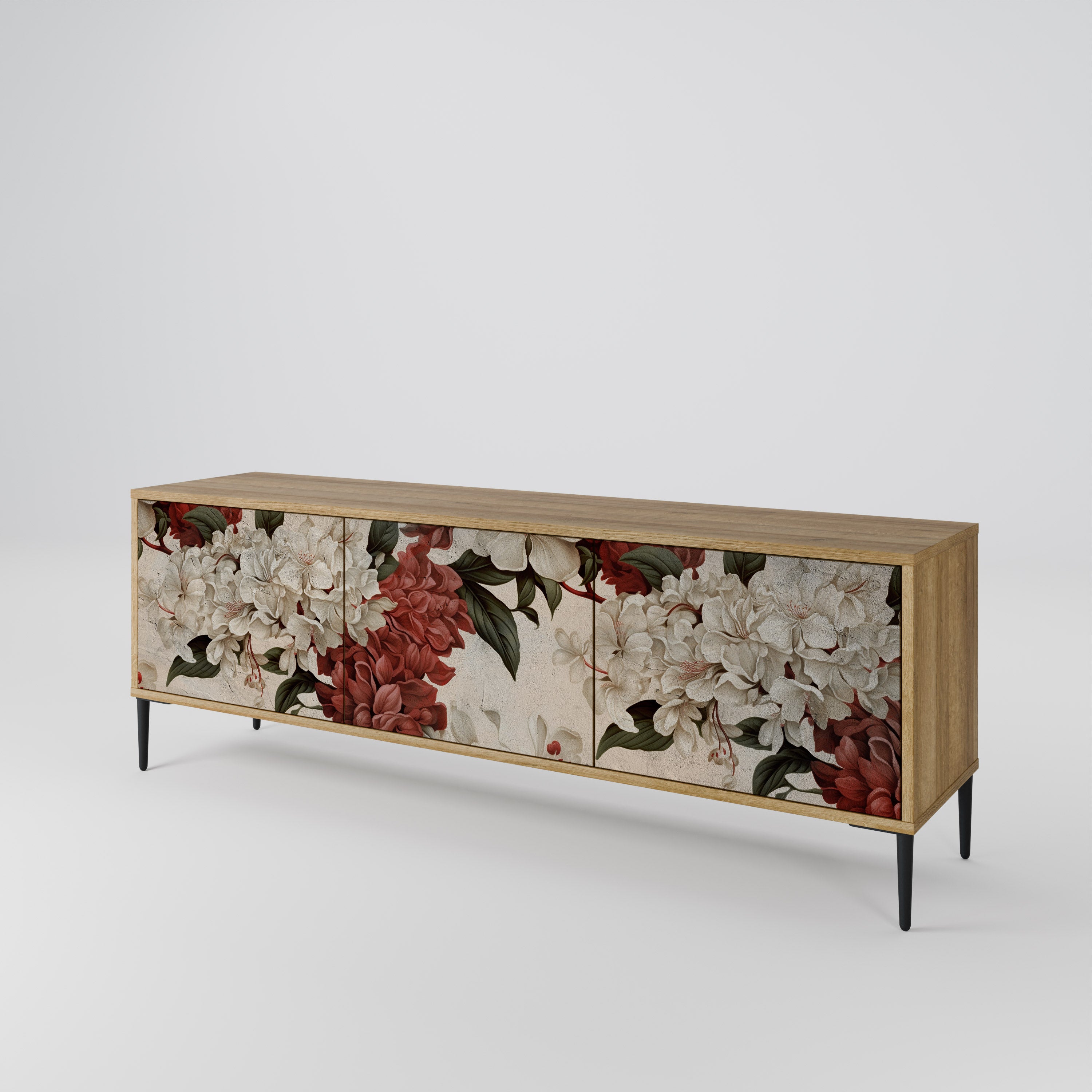 EPHEMERAL DAYS Mueble de TV de 3 Puertas
