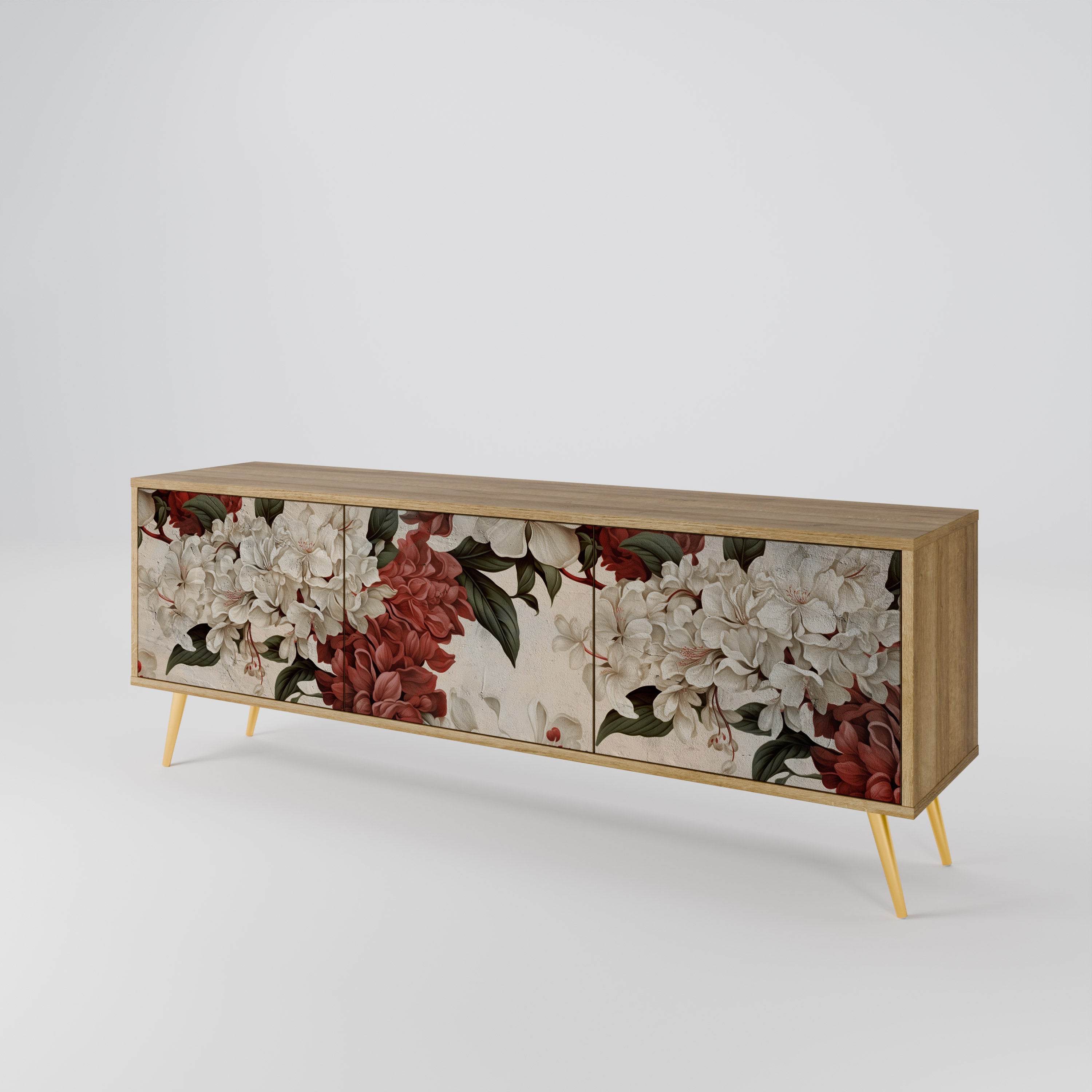 EPHEMERAL DAYS Mueble de TV de 3 Puertas