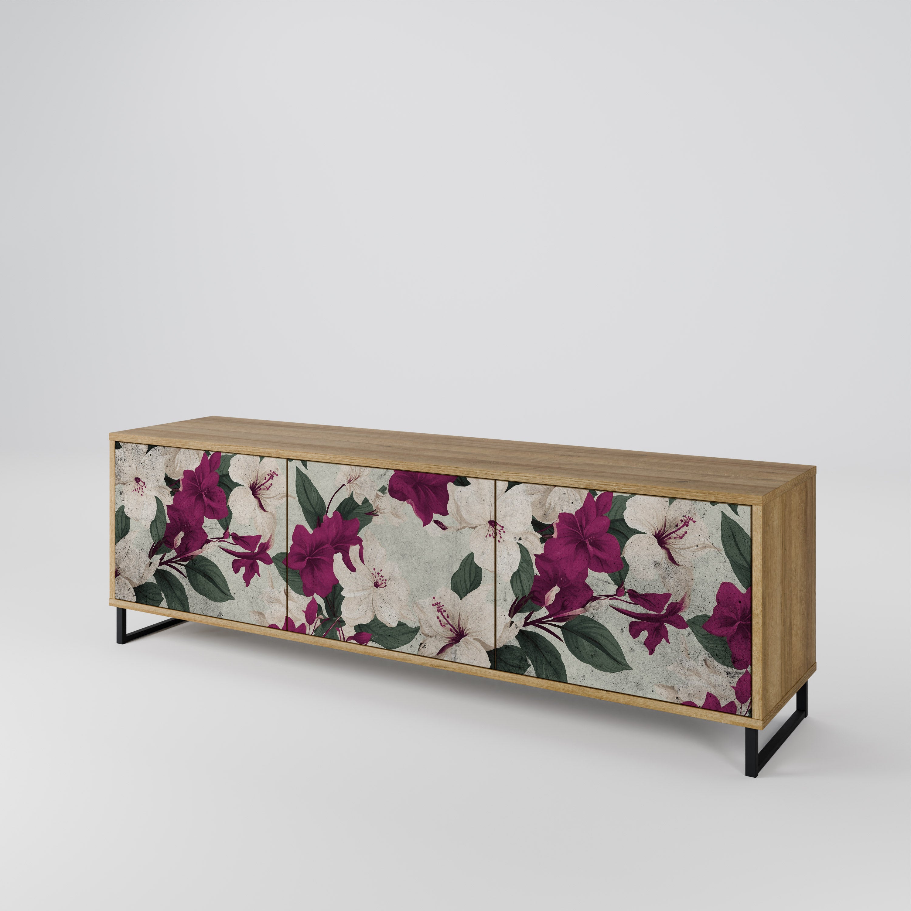 FLOWERET DREAM Mueble de TV de 3 Puertas