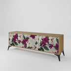 FLOWERET DREAM 3-Door TV Stand in Oak Effect