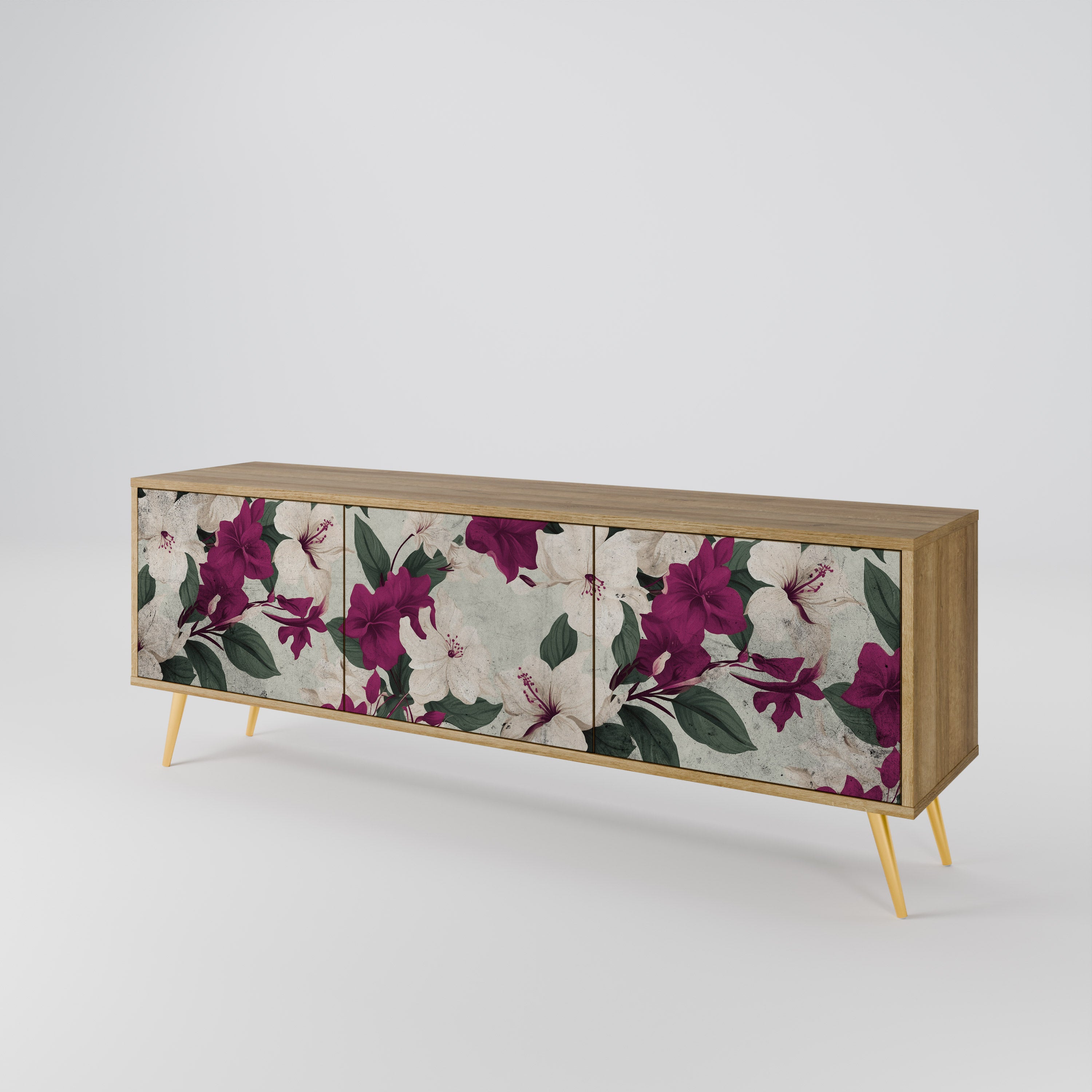FLOWERET DREAM Mueble de TV de 3 Puertas