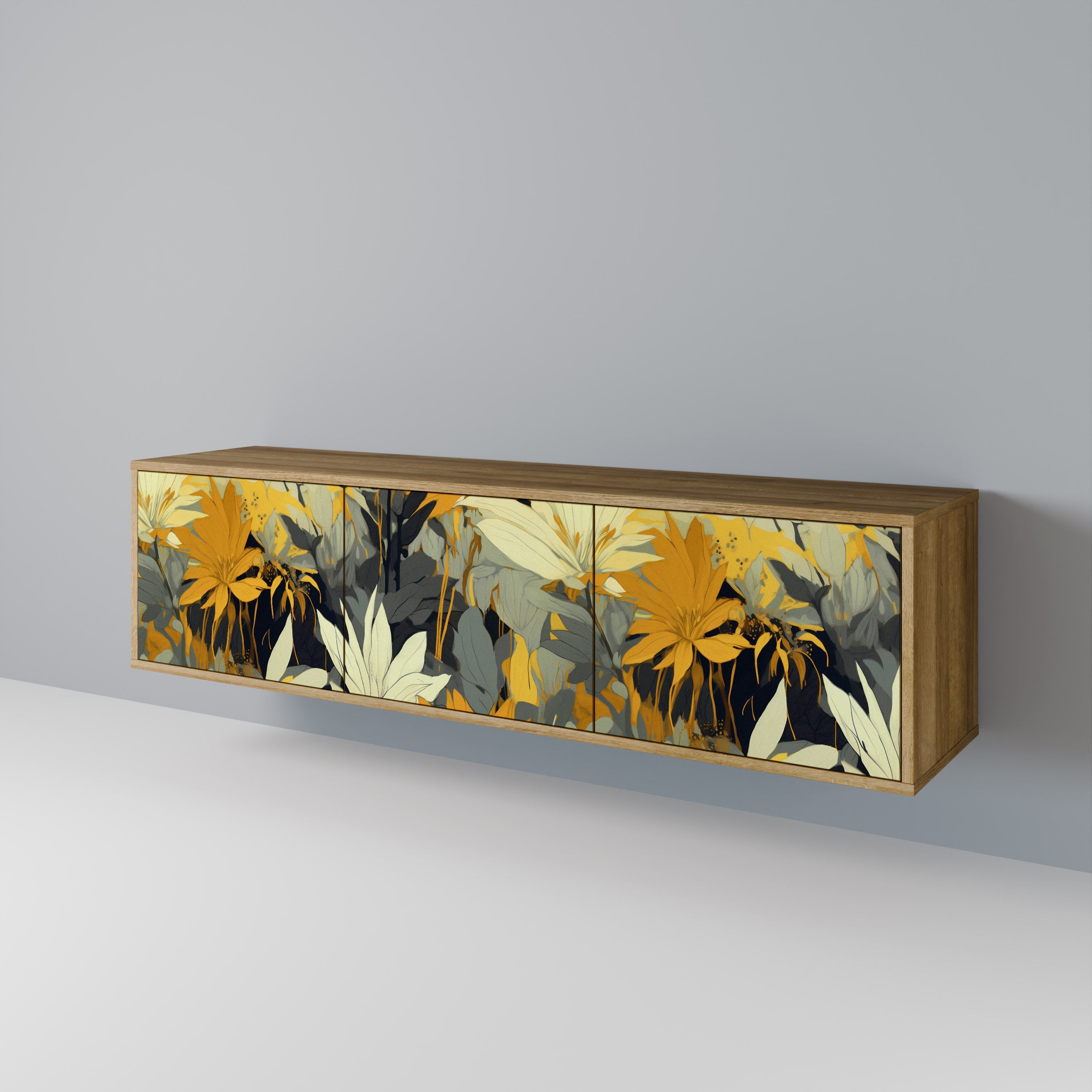 SUNKISSED LILY Mueble de TV de 3 Puertas