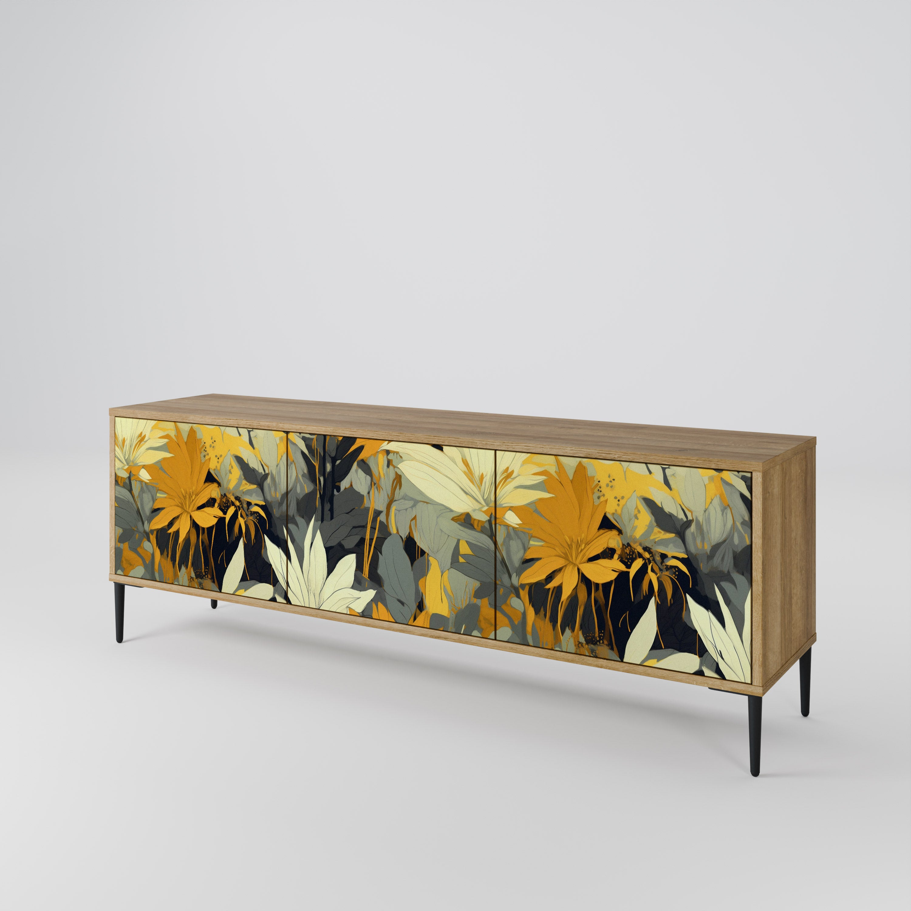 SUNKISSED LILY Mueble de TV de 3 Puertas