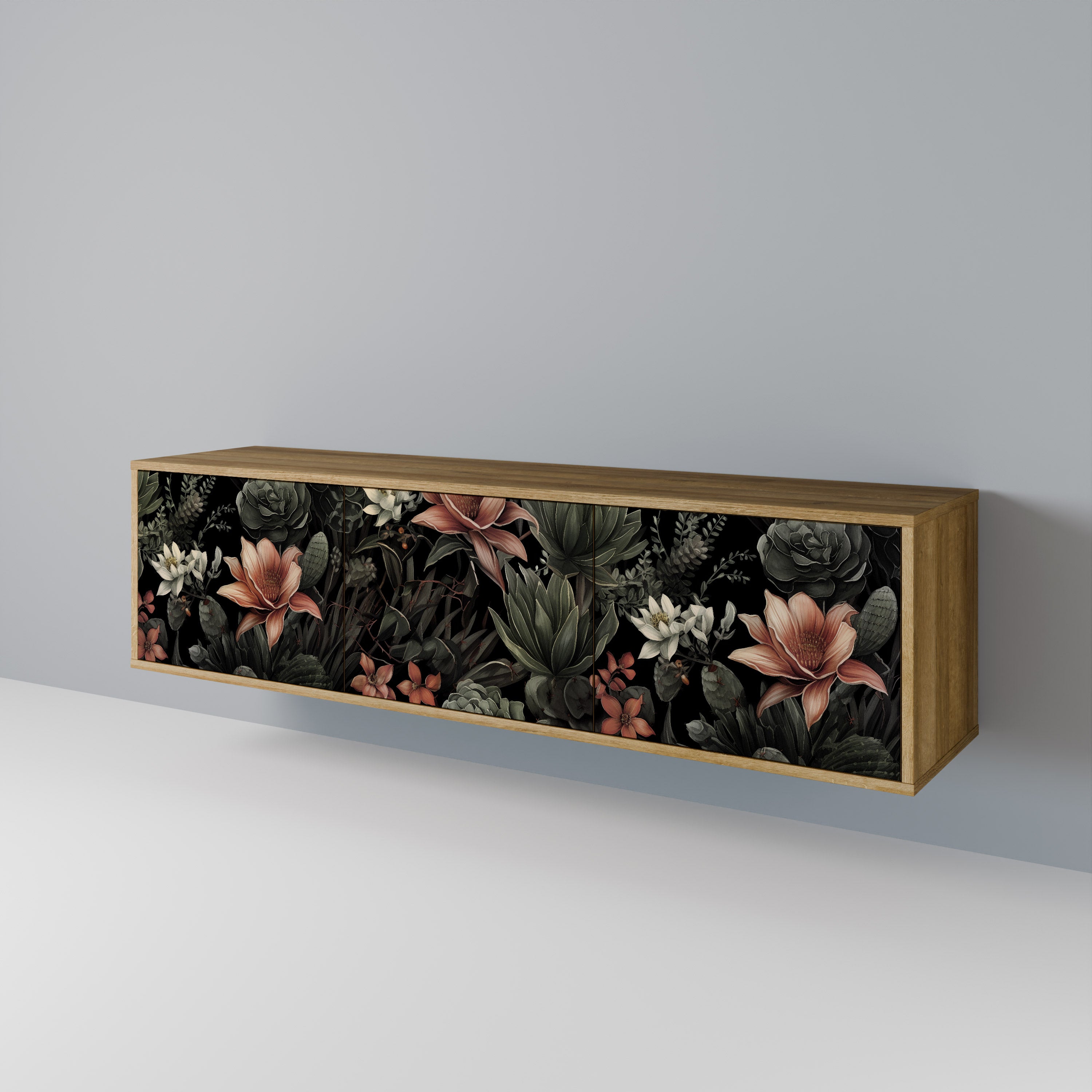 SECRET VERDURE Mueble de TV de 3 Puertas