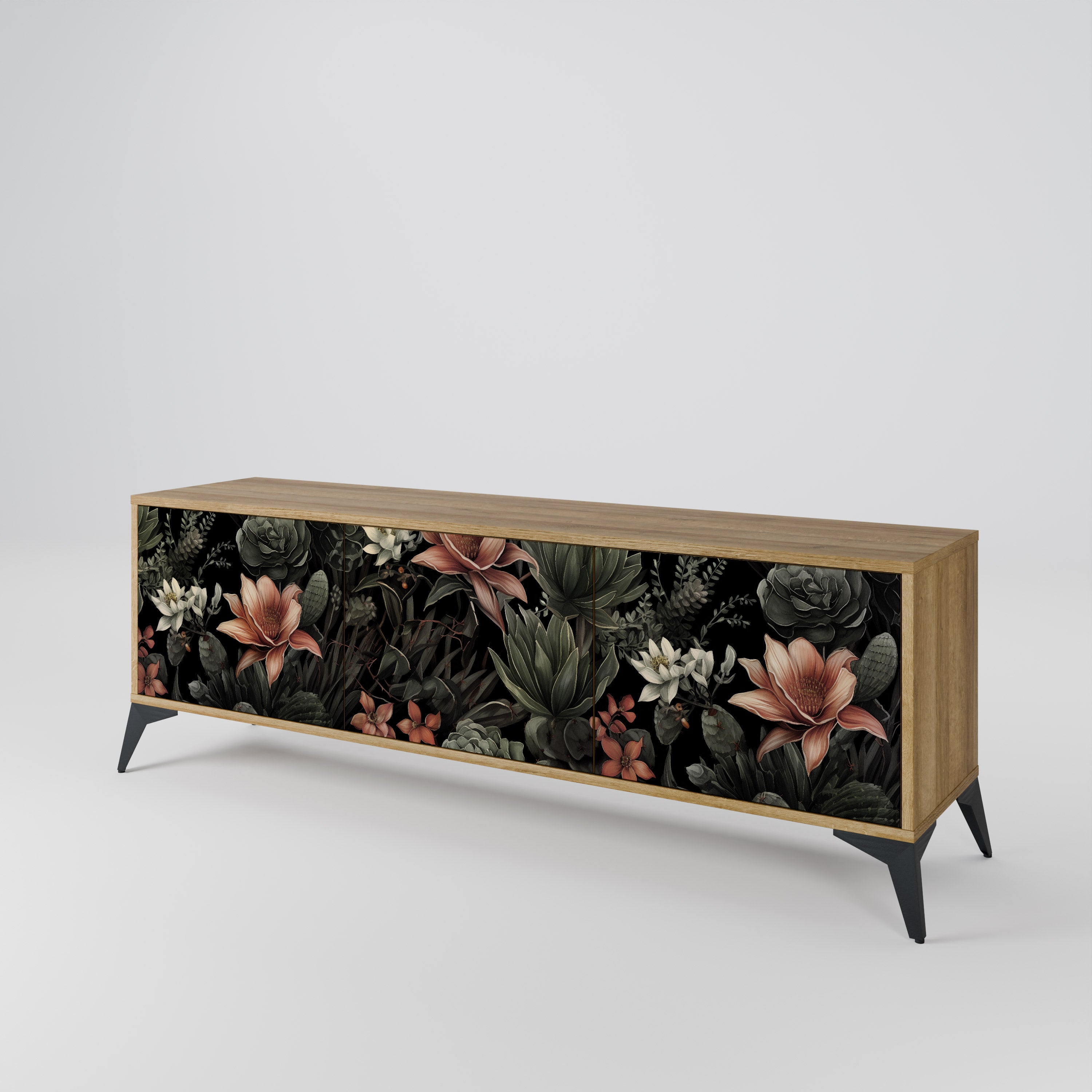 SECRET VERDURE Mueble de TV de 3 Puertas