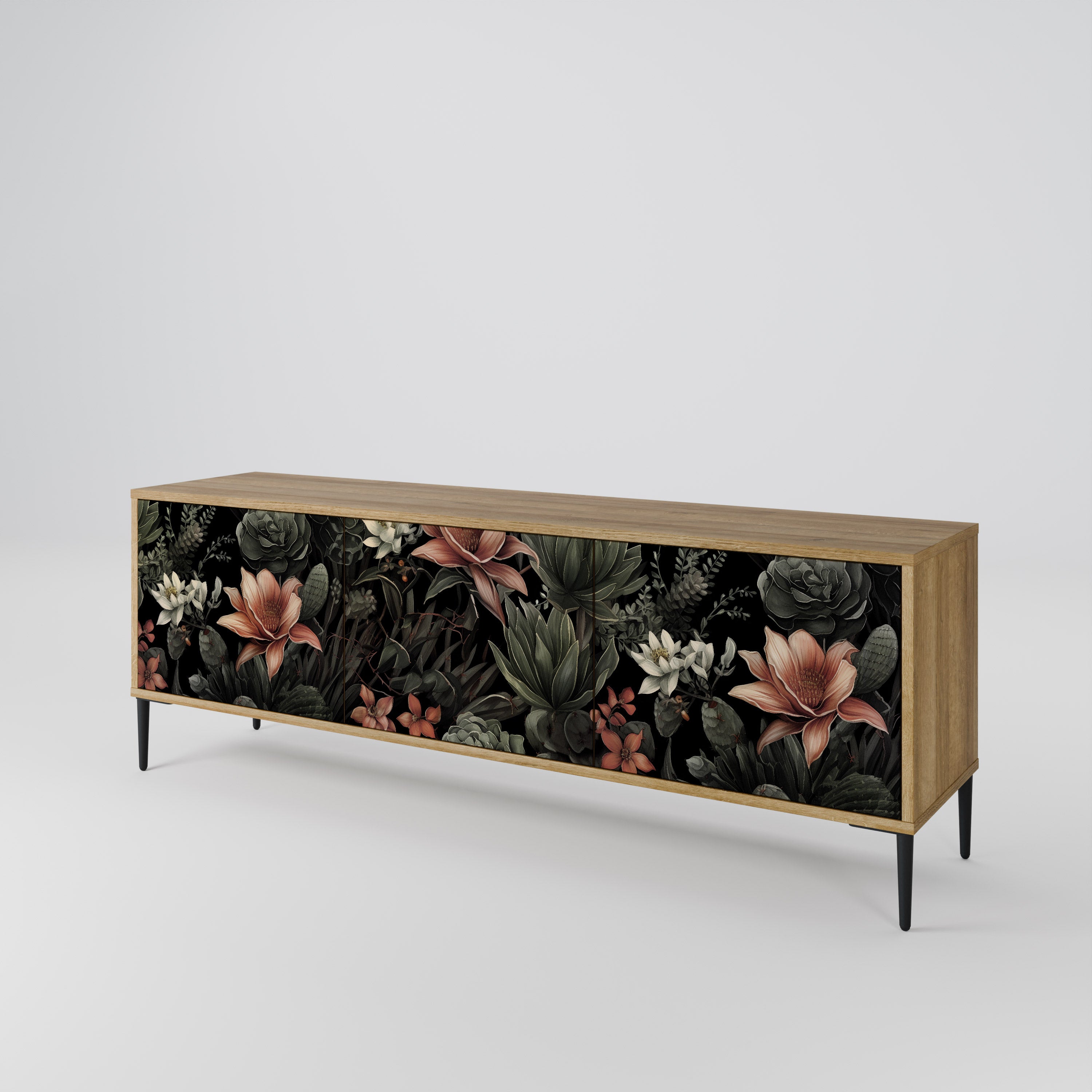 SECRET VERDURE Mueble de TV de 3 Puertas