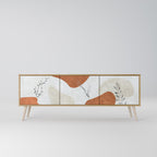 TRANQUIL TWIG 3-Door TV Stand in Oak Effect