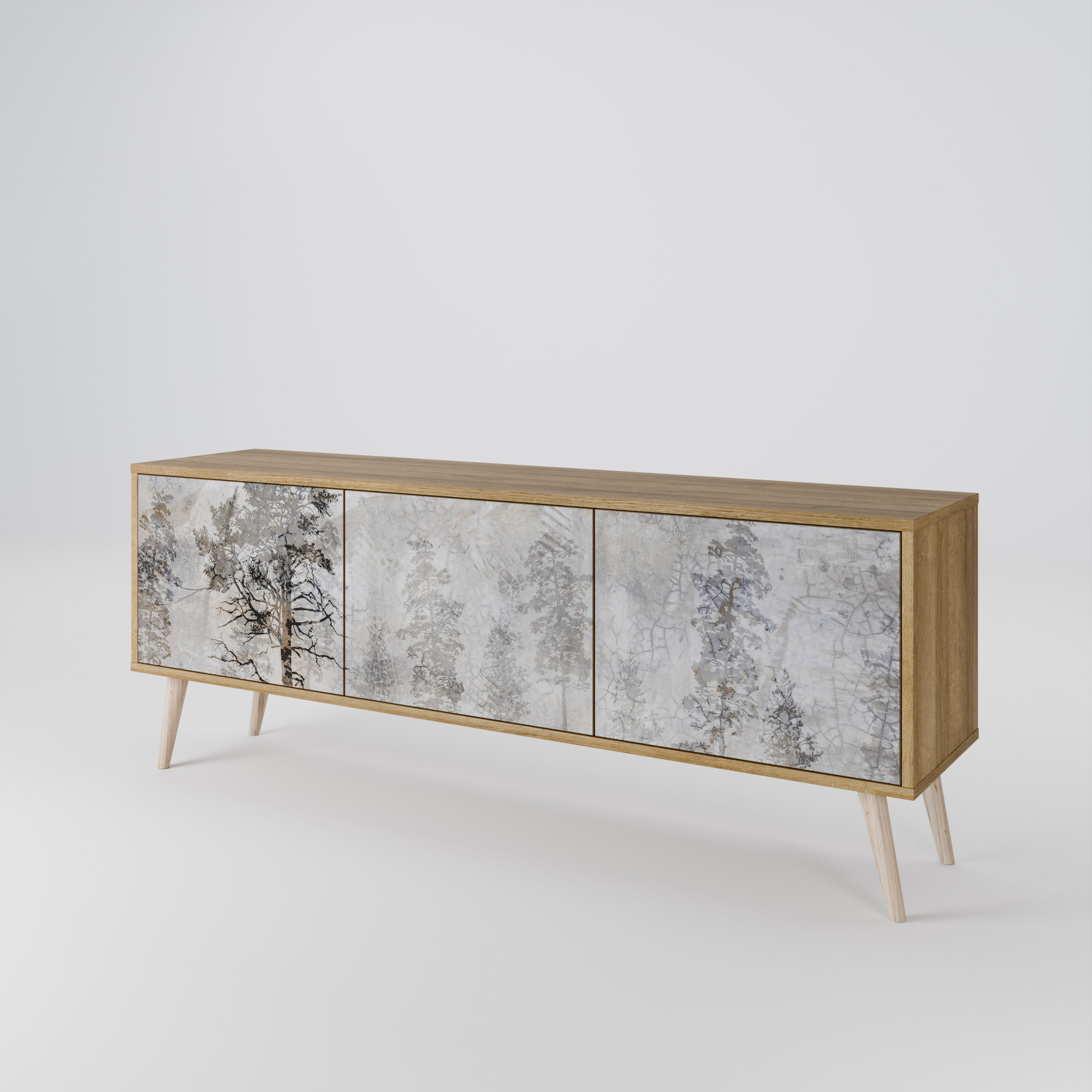 FADE IN THE TREES Mueble de TV de 3 Puertas