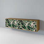 EERIE STROMANTHE 3-Door TV Stand in Oak Effect