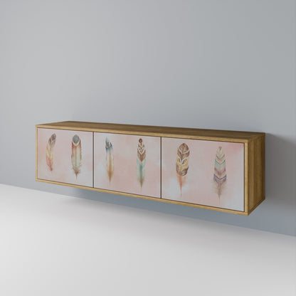 THE DELIQUESCE Mueble de TV de 3 Puertas