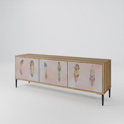 THE DELIQUESCE Mueble de TV de 3 Puertas