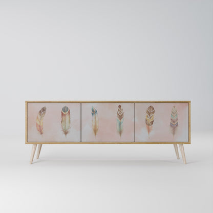 THE DELIQUESCE Mueble de TV de 3 Puertas