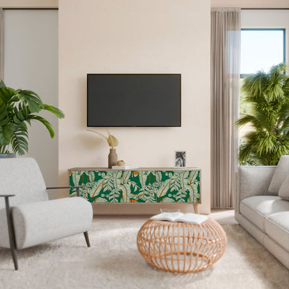 VERDANT PLEASURES Mueble de TV de 3 Puertas