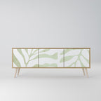 BOTANICAL SPARK 3-Door TV Stand in Oak Effect