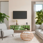 WILDERNESS DASH 3-Door TV Stand in Oak Effect