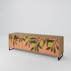 JUICY OLIVES 3-Door TV Stand in Oak Effect