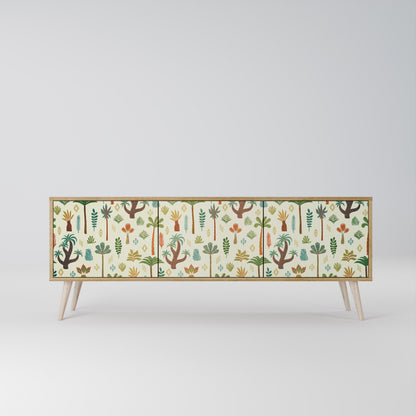 PALM SPRING Mueble de TV de 3 Puertas