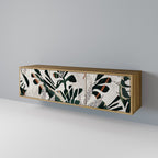 VERDURE FORMATION 3-Door TV Stand in Oak Effect