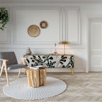 VERDURE FORMATION 3-Door TV Stand in Oak Effect