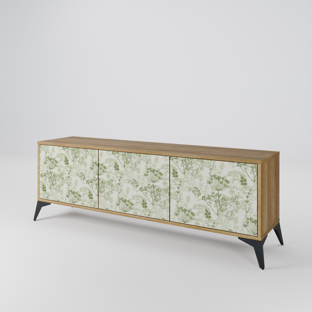 FENNEL BALDACHIN Mueble de TV de 3 Puertas