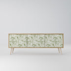 FENNEL BALDACHIN Mueble de TV de 3 Puertas en Efecto Roble