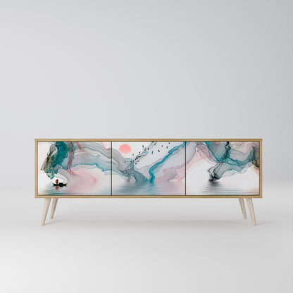 VELVET CROSSING 3-Door TV Cabinet